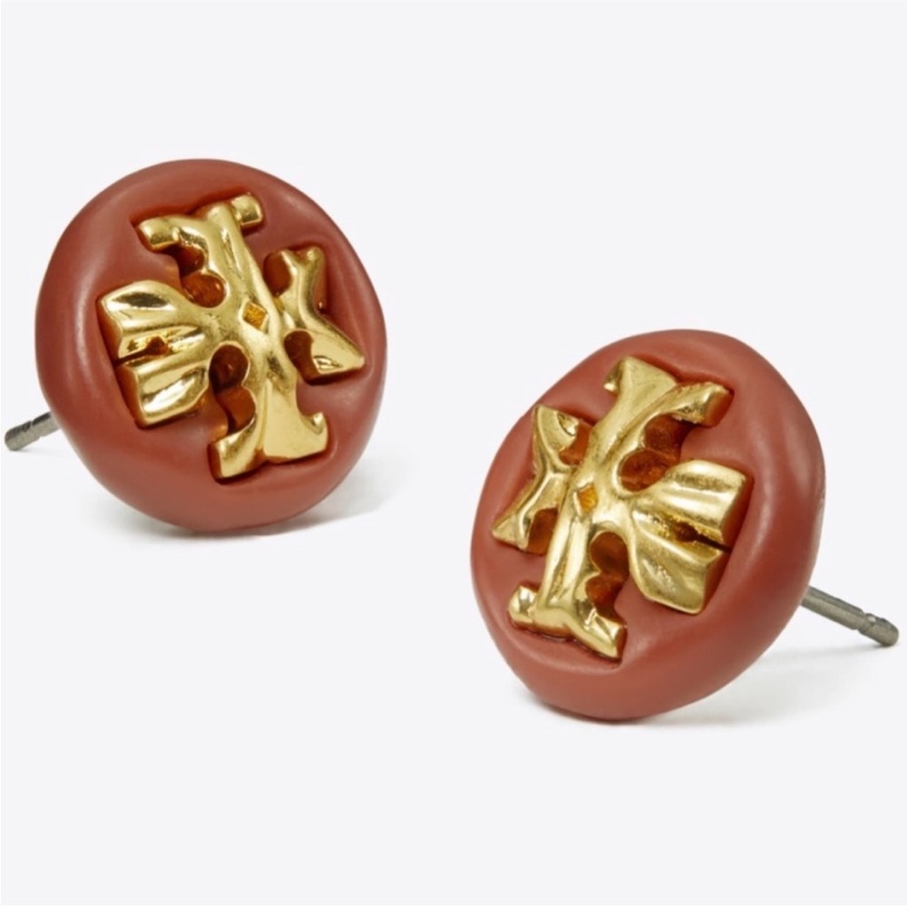( final sale ) Burch Roxanne Button stud earrings - Picture 1 of 5